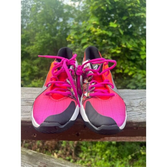 Nike Zoom Freak 2 Bright Crimson Fire Pink (GS) CT4592-600 Sz 4Y - Picture 7 of 8